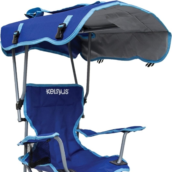 Kelsyus Kids Foldable Outdoor Canopy Chair for Camping, Outdoor Events - Picture 1 of 13